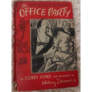 The Office Party Book Corey Ford Ill Whitney Darrow Jr. Vintage 1951 Hardcover